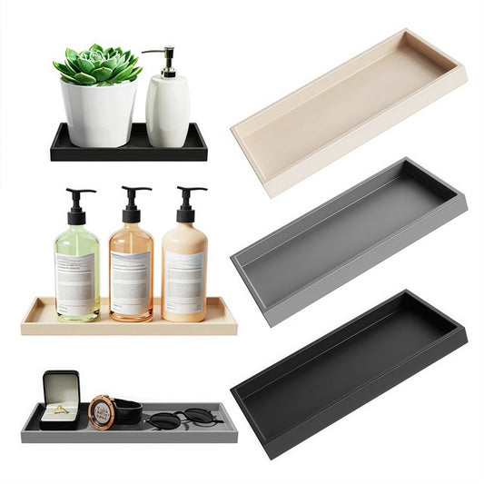 Silicone Bathroom Vanity Tray